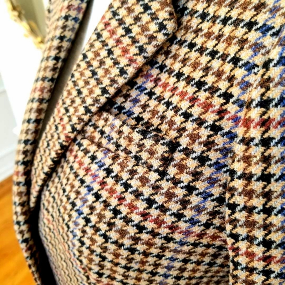 🆕️ J CREW Houndstooth Schoolboy Blazer Jacket - Picture 3 of 7